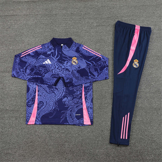 REAL MADRID PURPLE DRAGON TRACKSUIT