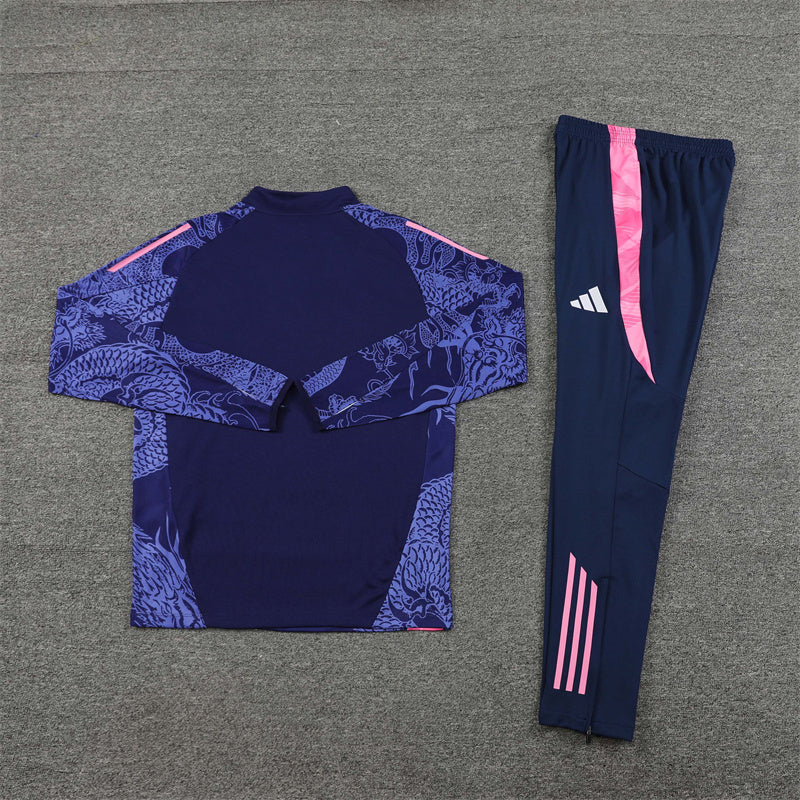 REAL MADRID PURPLE DRAGON TRACKSUIT
