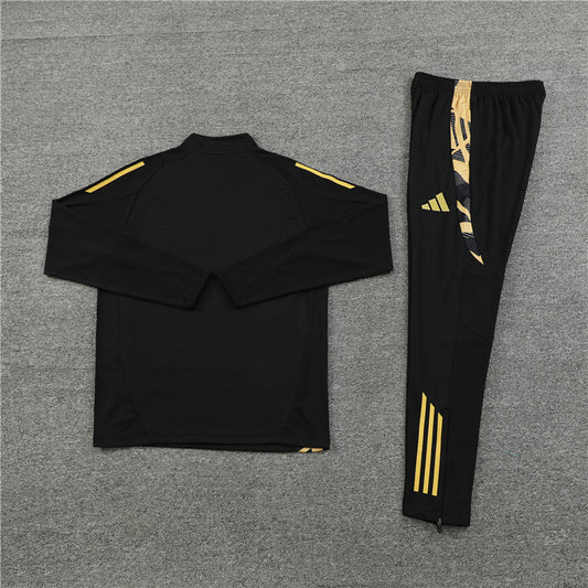 REAL MADRID 24-25 BLACK TRACKSUIT