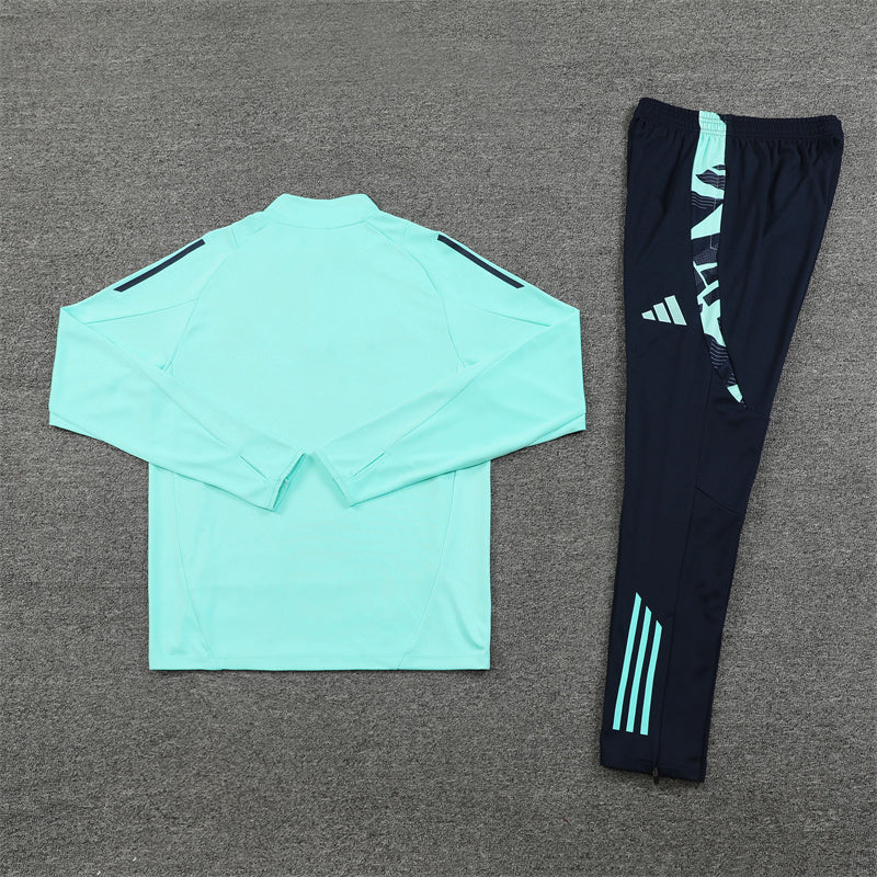 REAL MADRID 24-25 LIGHT BLUE TRACKSUIT