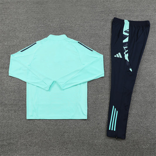 REAL MADRID 24-25 LIGHT BLUE TRACKSUIT