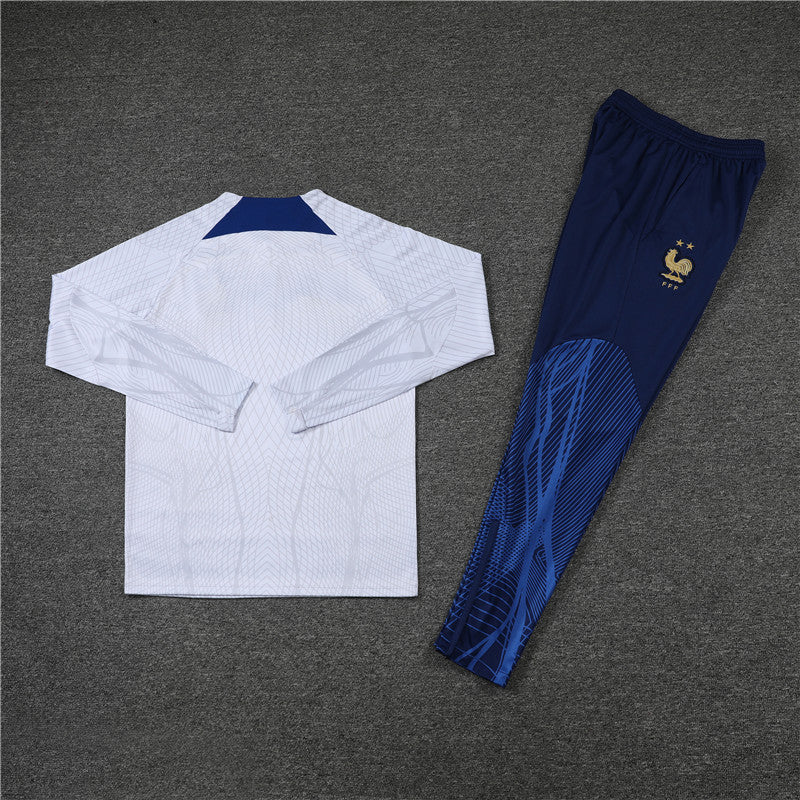 FRANCE TRACKSUIT 22-23 WHITE
