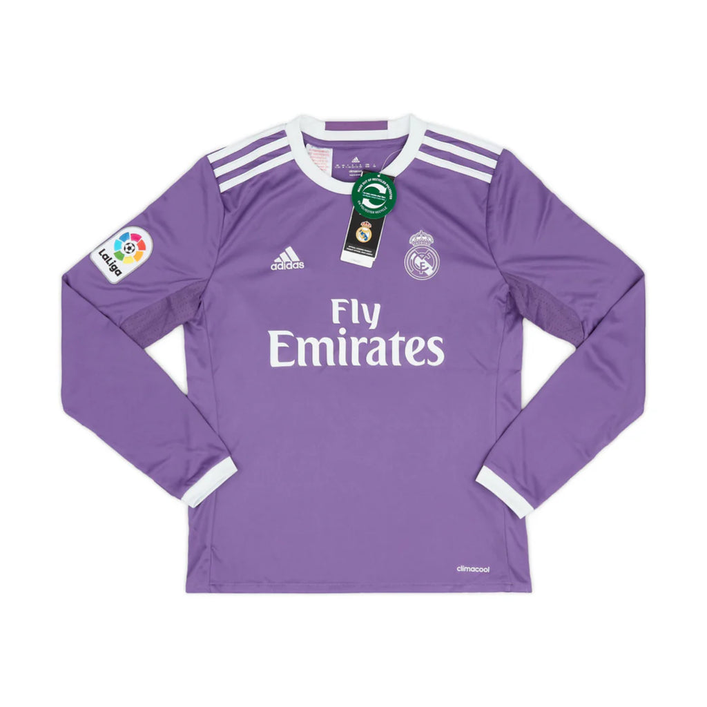 Real Madrid CF Away Long Sleeve Kit 2016-17